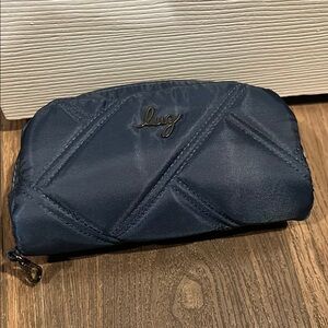 Lug Navy Quilted Pouch